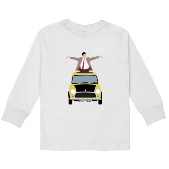 Discover Mr Bean and mini Classic Kids Long Sleeve T Shirts