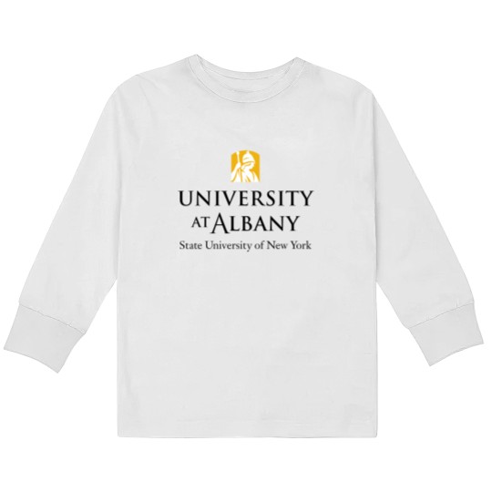 Discover University at Albany of american university Kids Long Sleeve T Shirts
