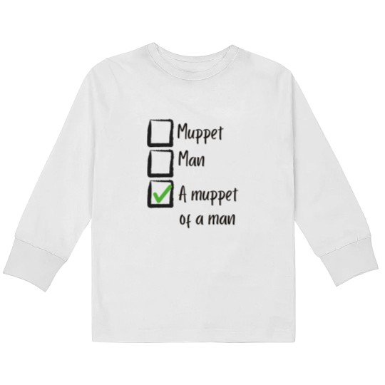 Discover Man2 Muppet Kids Long Sleeve T Shirts