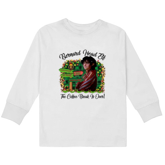 Discover Bernard Head Elf The Coffee Break Is Over The Santa Clause Movie  Kids Long Sleeve T Shirts