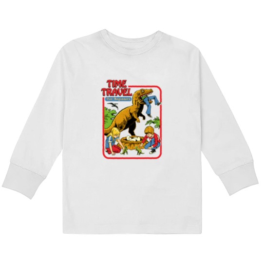 Discover Time Travel For Beginners Kids Long Sleeve T Shirts