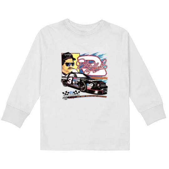 Discover Retro Dale Earnhardt Finger Kids Long Sleeve T Shirts, Dale Earnhardt Kids Long Sleeve T Shirts