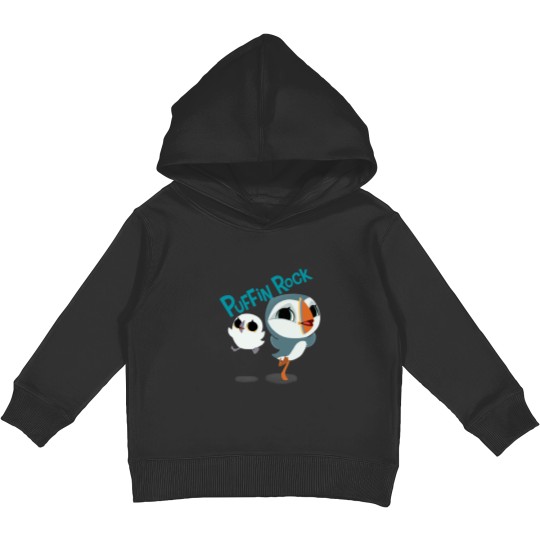Discover puffin rock Kids Pullover Hoodies