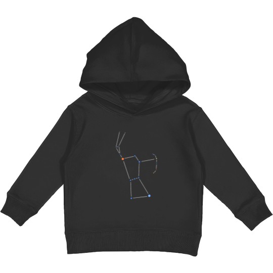 Discover Constellations - Orion Kids Pullover Hoodies