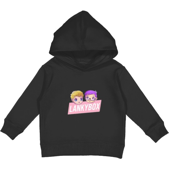 Discover LANKY BOX,foxy and boxy Kids Pullover Hoodies