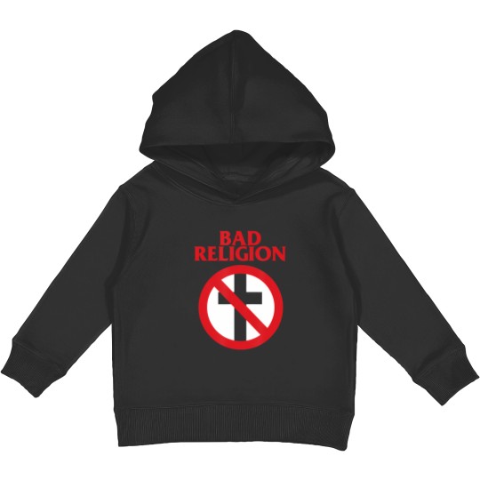 Discover Bad Religions crossbuster punk logo t  merch Kids Pullover Hoodies