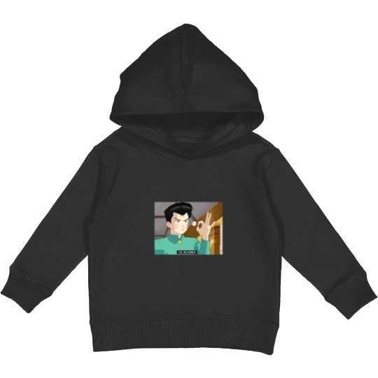 Discover YYH Yusuke Urameshi says OK boomer Kids Pullover Hoodies