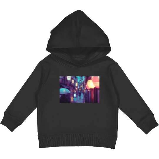 Discover Kyoto Ponto Cho photography Kids Pullover Hoodies