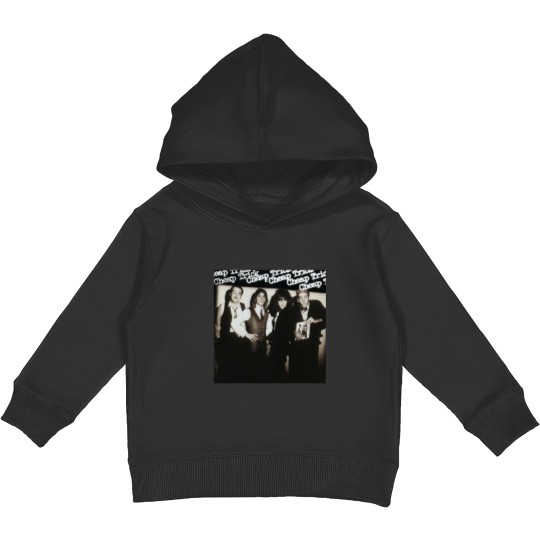 Discover Chea. Tric. band cover  .png Kids Pullover Hoodies