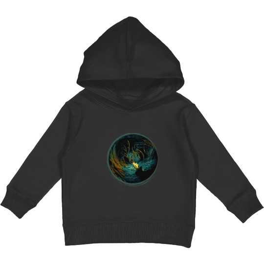 Discover A Light in the Dark-Fantasy Kids Pullover Hoodies