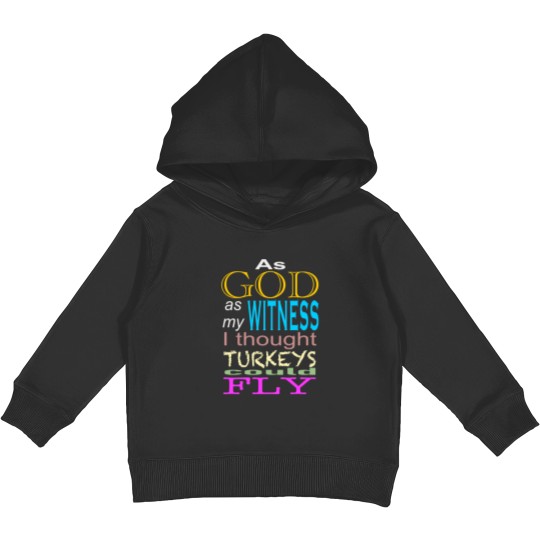 Discover As God as my witness Kids Pullover Hoodies