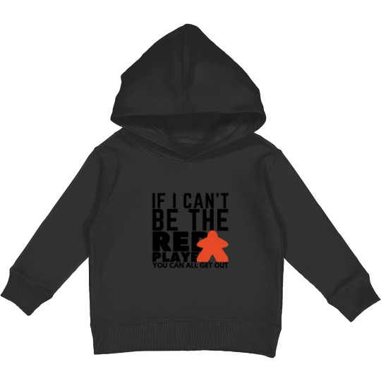 Discover Board Game Red Player Art Kids Pullover Hoodies