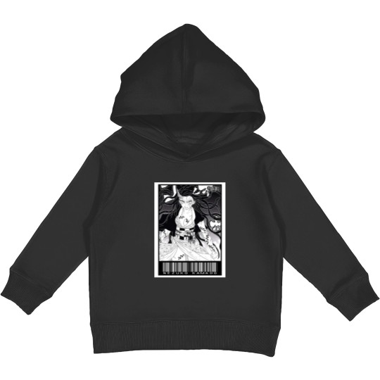 Discover Demon neko Kamado Kimetsu No Yaiba CODE Kids Pullover Hoodies