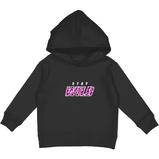 Discover Stay Wild New Ben Azelart Merch Kids Pullover Hoodies