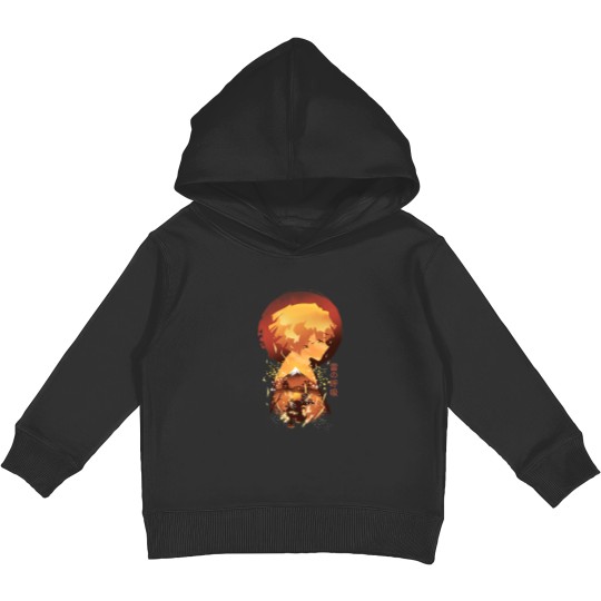 Discover Ukiyo e Breath of Thunder Kids Pullover Hoodies