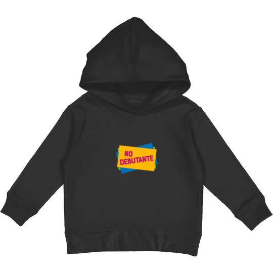 Discover You could tell I was no debutate! Pillow Kids Pullover Hoodies