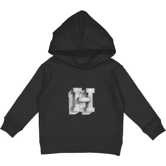 Discover Letter H Kids Pullover Hoodies