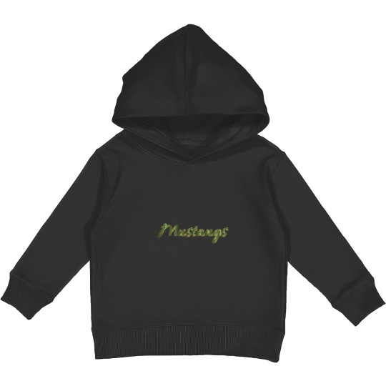 Discover You_re Golden Mustangs! Kids Pullover Hoodies