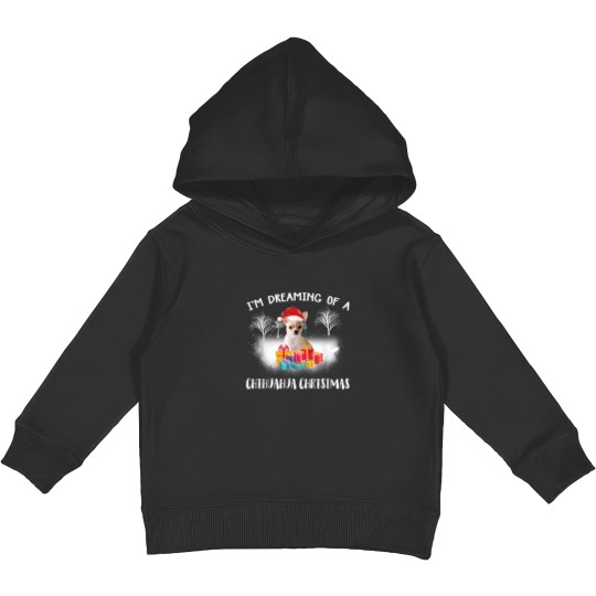 Discover Christmas Gift Idea For Chihuahua Dog Lover Family Matching Kids Pullover Hoodies