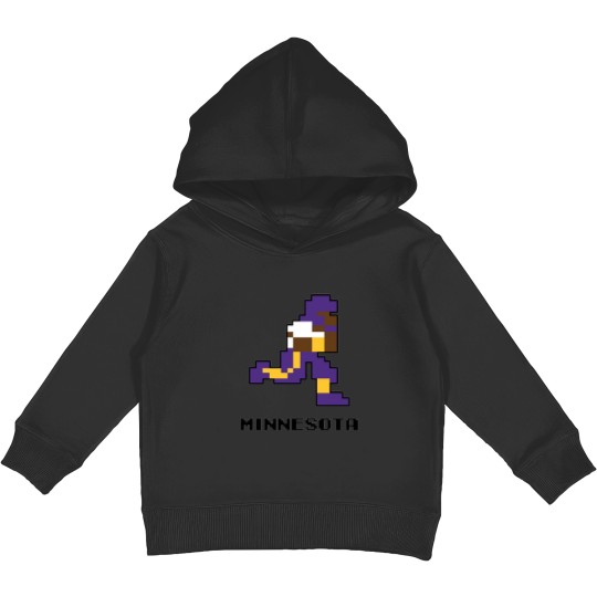 Discover 8 bit Minnesota Football Kids Pullover Hoodies