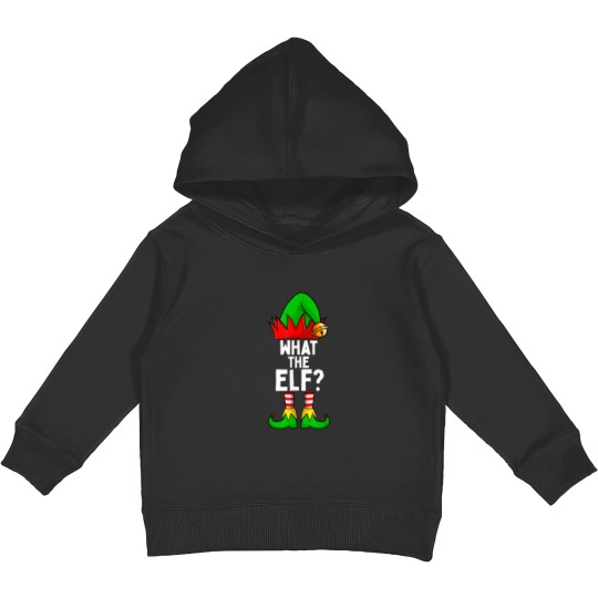 Discover What-The Elf Matching Family Christmas Kids Pullover Hoodies