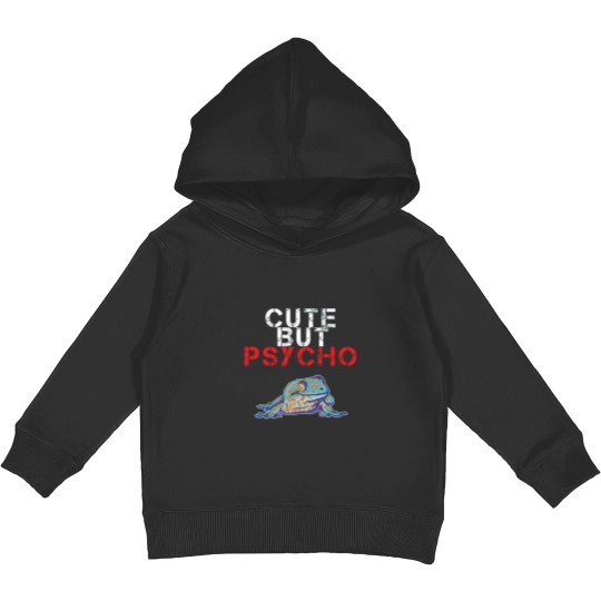 Discover Cute But Psycho Tokay Gecko Active Kids Pullover Hoodies