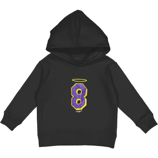 Discover Kobe Bryant - Lucky 8 Number Kids Pullover Hoodies