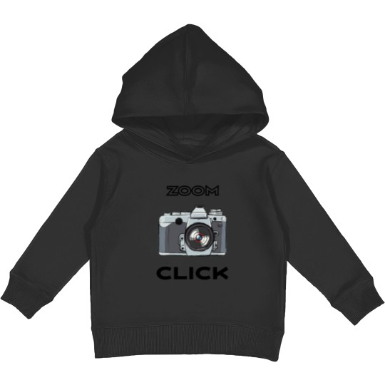 Discover Zoom, Click! Photography Active Kids Pullover Hoodies