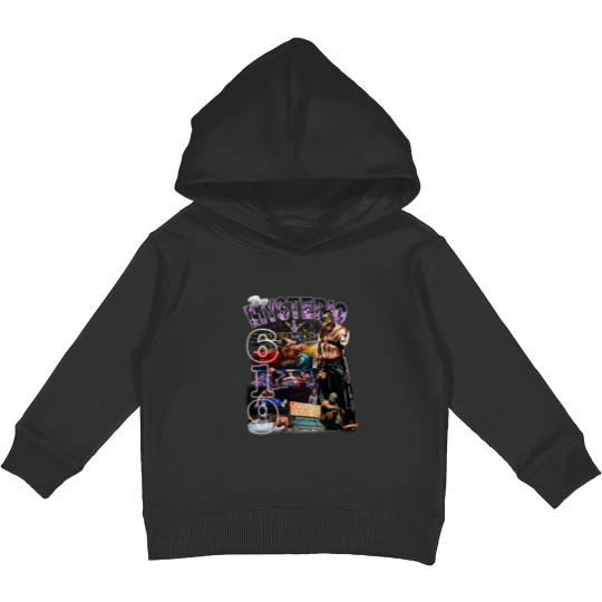 Discover Vintage Bootleg Style Rey Mysterio Kids Pullover Hoodies, Rey Mysterio Wrestling Kids Pullover Hoodies