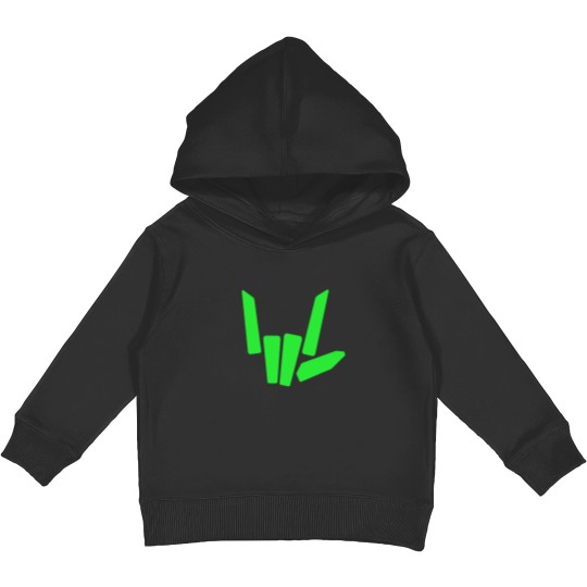 Discover Share The Love Green Logo Kids Pullover Hoodie