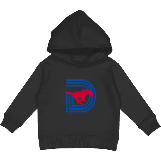 Discover SMU Triple D Logo Kids Pullover Hoodies