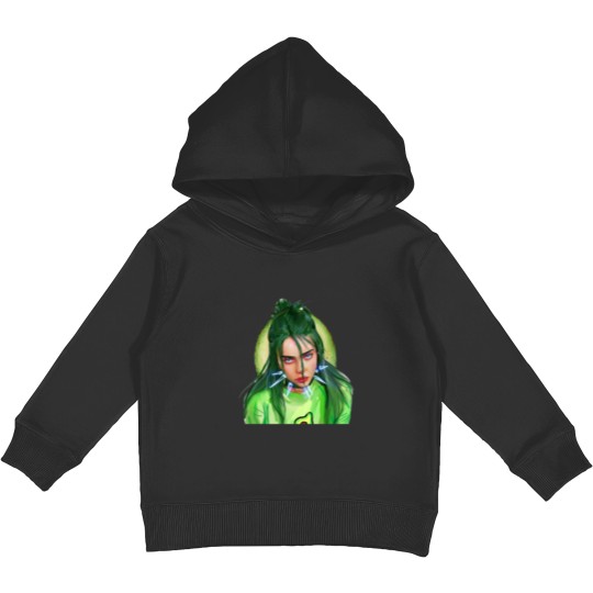 Discover Billie Eilish Vintage Kids Pullover Hoodie