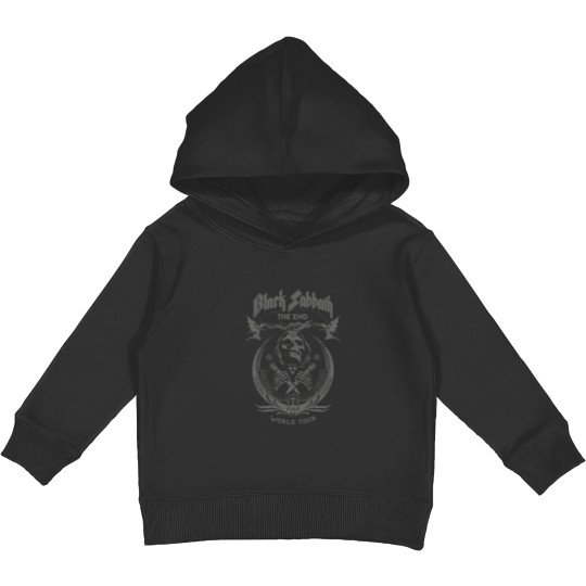 Discover Black Sabbath The End Mushroom Cloud Kids Pullover Hoodies A Rock Off
