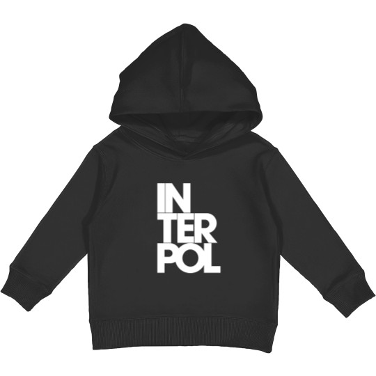 Discover Interpol Band Logo Kids Pullover Hoodies