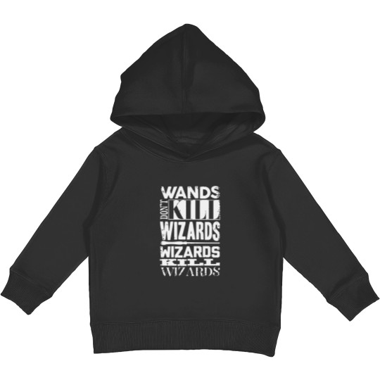 Discover Wizards Kill Wizards Kids Pullover Hoodies