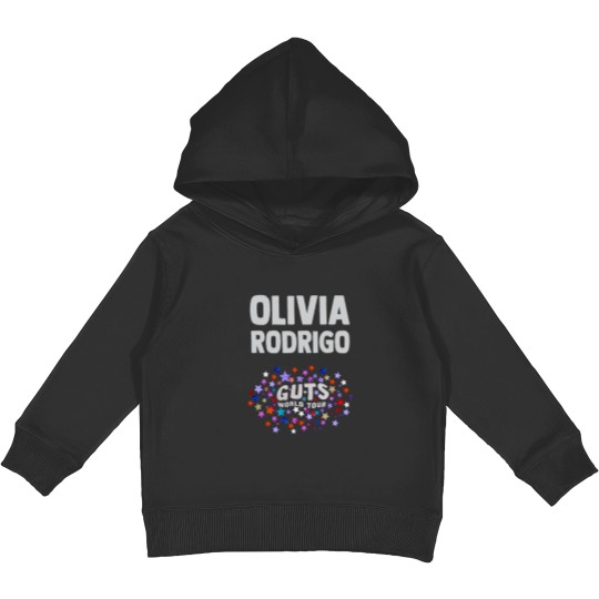 Discover Olivia Rodrigo Guts Tour Youth Kids Pullover Hoodies