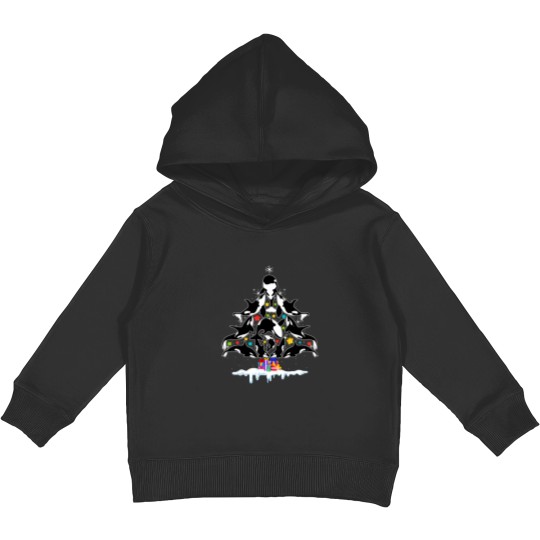 Discover Orca Whale Christmas Tree Merry Christmas Decoration Kids Pullover Hoodies