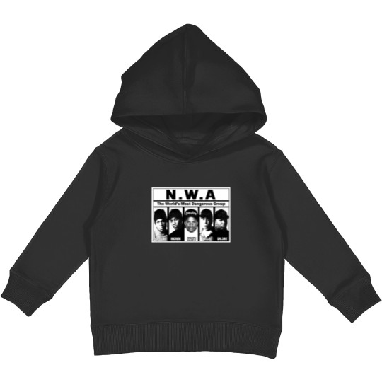 Discover NWA Kids Pullover Hoodies - NWA Apparel - 90s Hiphop Tupac Rap Hip Hop Legend Kids Pullover Hoodies