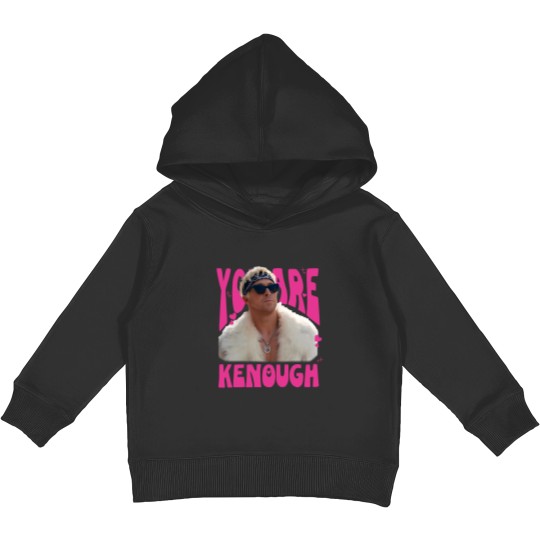 Discover I Am Kenough Kids Pullover Hoodie