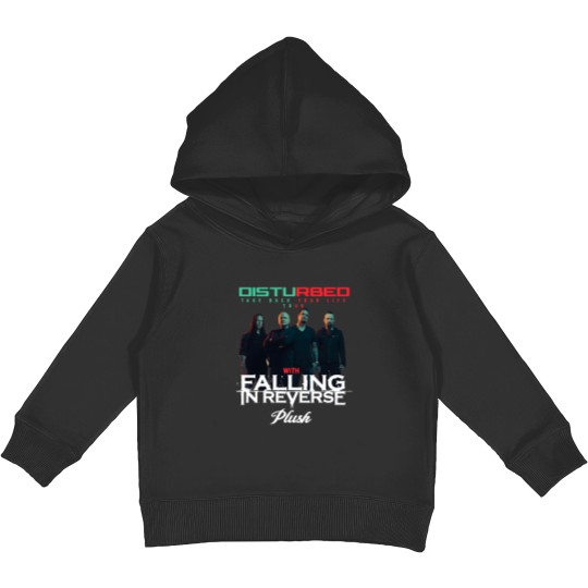 Discover Disturbed Band 2024 Tour Unisex Kids Pullover Hoodies, Disturbed Band Fan Gift Kids Pullover Hoodies