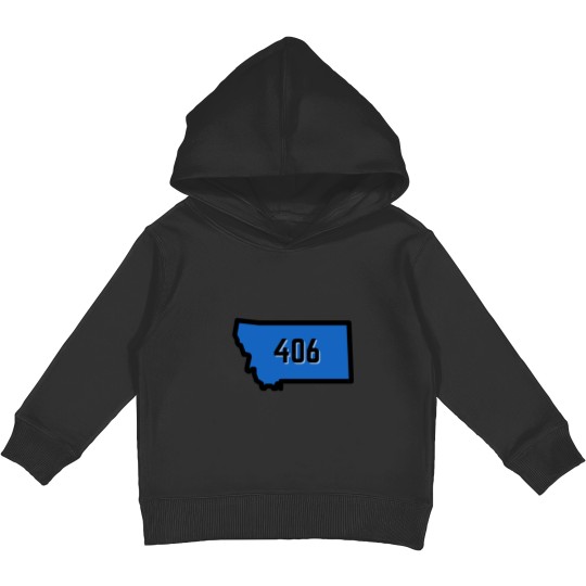 Discover 406 Missoula MT Kids Pullover Hoodies