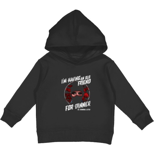 Discover Silence of the Lambs Friend For Dinner Kids Pullover Hoodies