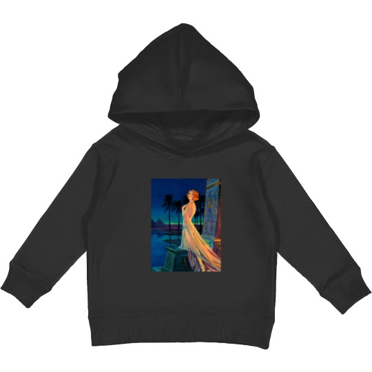 Discover A Melody Of Ancient Egypt, by Henry Clive Kids Pullover Hoodies