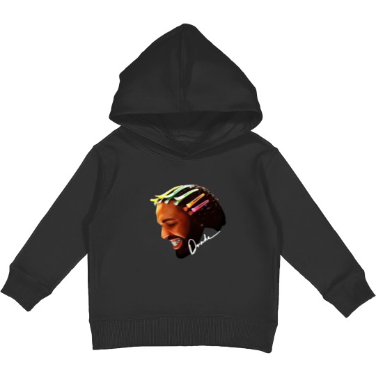 Discover Vintage  Drake For All The Dogs Signature Kids Pullover Hoodies