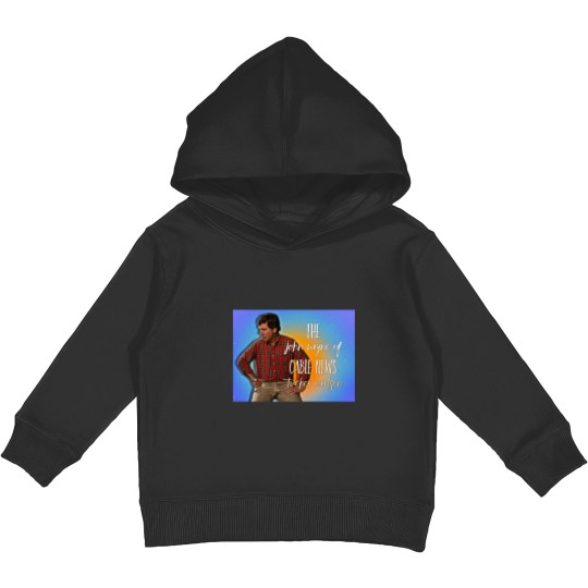 Discover Tucker Carlson John Wayne Kids Pullover Hoodies