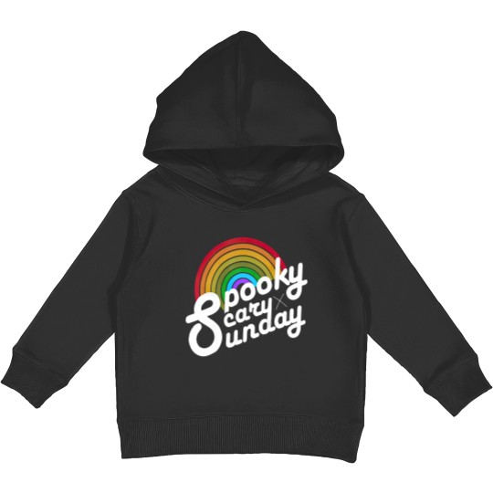 Discover Spooky Scary Sunday Trendy Kids Pullover Hoodies