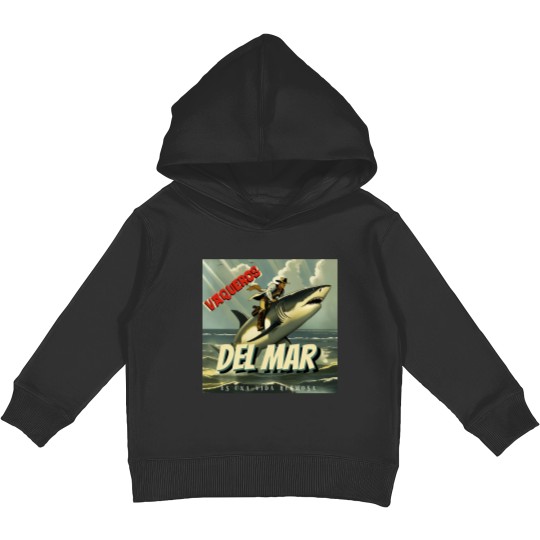 Discover Vaqueros Del Mar (Lucky Draw) Kids Pullover Hoodies