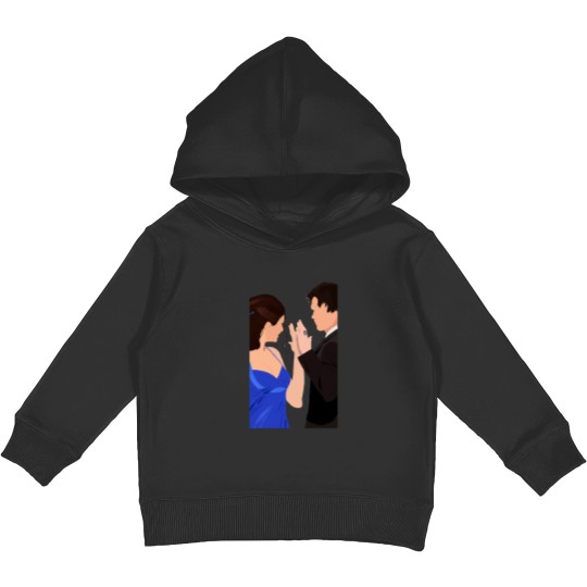 Discover Damon and Elena Kids Pullover Hoodies
