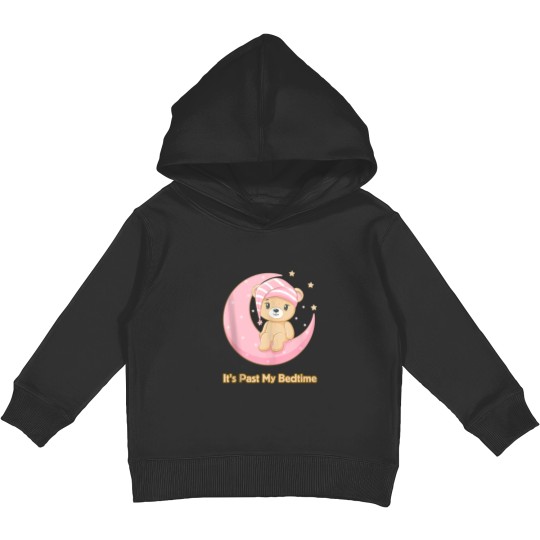 Discover Its Past My Bedtime Cute Bear Sleeping Women Men Baby Kids Pullover Hoodies