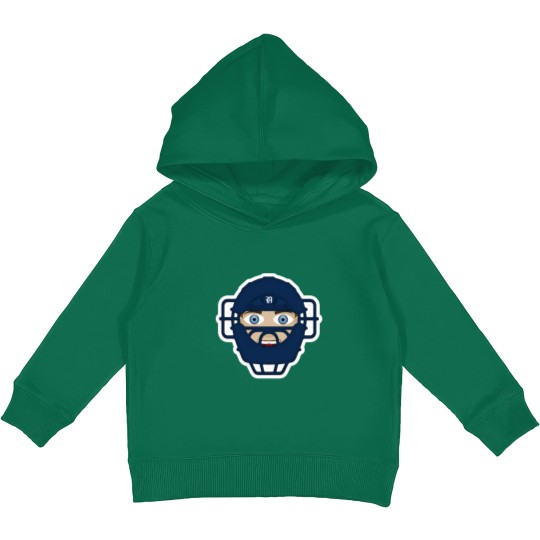 Discover Baseball glove Mask Kids Pullover Hoodies